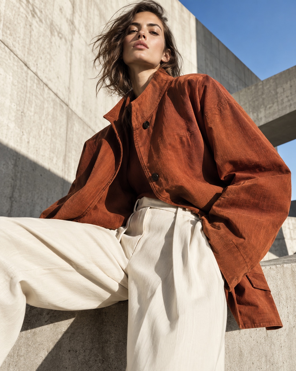 Fashion campaign design example